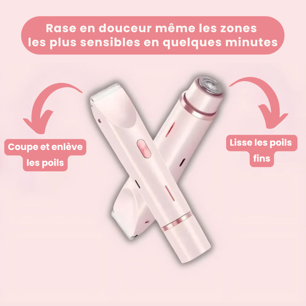 SilkTrim™ - Tondeuse 2-en-1 pour le Maillot et le Visage